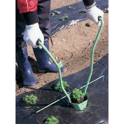 ハラックス ウエラック 万能移植器(3寸ポットまで植付可) UR-90