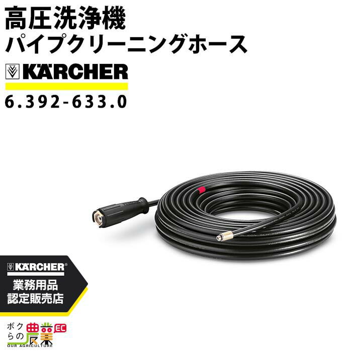 ケルヒャー パイプクリーニングホース 6.392-633.0 高圧洗浄機用 外径 16mm 30m ケルヒャー アクセサリ 部品 交換 KARCHER 32,061円