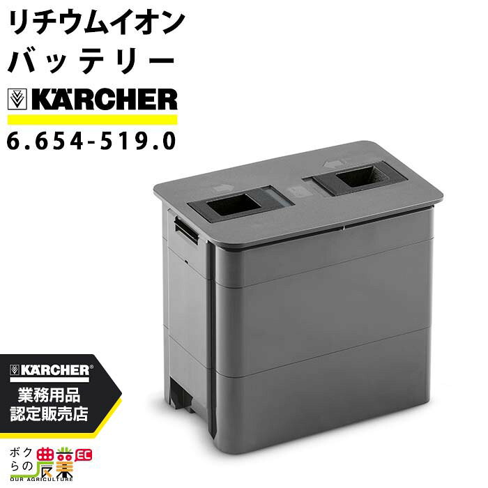 ケルヒャー バッテリー 6.654-519.0 リチウムイオンバッテリー ケルヒャー アクセサリ 部品 交換 KARCHER