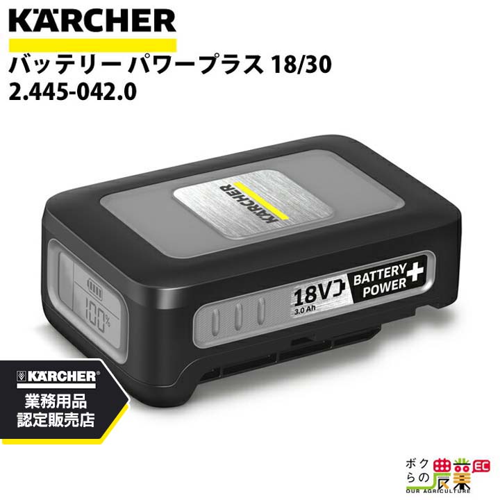 ケルヒャー バッテリー 2.445-042.0 HV 1/1 Bp用 アクセサリー 部品 交換 KAERCHER