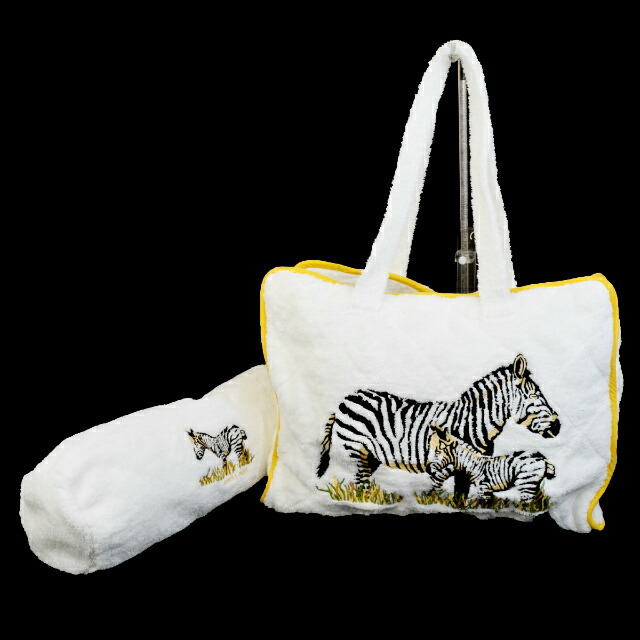 Beautiful Article Hermes Tote Bag Shoulder Handbag Pillow Set Zebra Terry White Cotton 03d705 Beautiful Article Hermes Tote Bag Shoulder Handbag Pillow Set Zebra Terry White Cotton 03d705