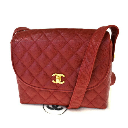 ショルダーバッグ メッセンジャーバッグ 公式サイト Chanel シャネル 中古 ショルダーバッグ 326jc517 レザー レッド キャビアスキン ココマーク Www Topbaslartekstil Com