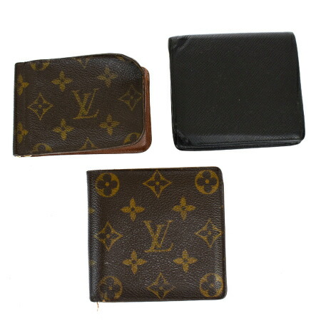 限定セール！】 3点セット ルイヴィトン LOUIS VUITTON 二つ折り 財布