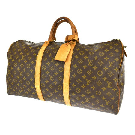 楽天市場】【中古】 ルイヴィトン LOUIS VUITTON キーポル 45 ボストン ...