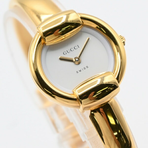 楽天市場】GUCCI グッチ 腕時計 105 バングルウォッチ Gサークル