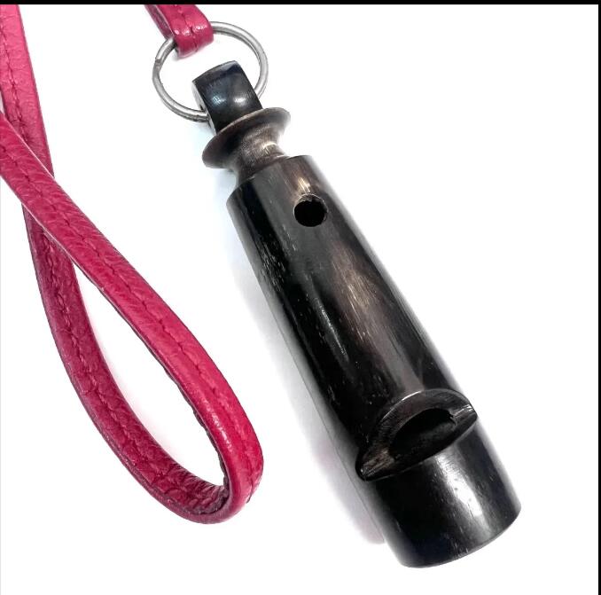 楽天市場】HERMES エルメス シフレ ホイッスル 笛 犬笛 ネックレス