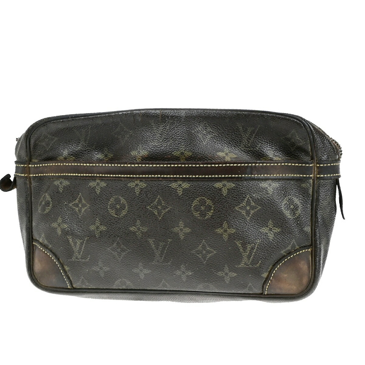 LOUIS VUITTON ルイ・ヴィトン 二番目御徒面子 モノグラム コンピエーニュ 28 M51845 08BS114