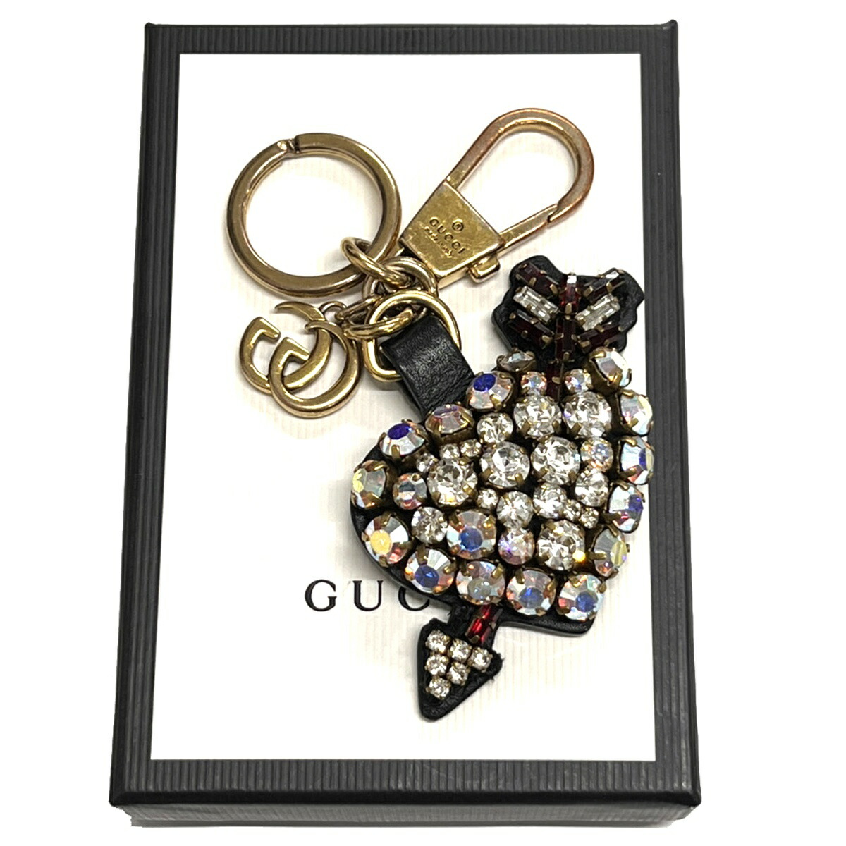 楽天市場】GUCCI グッチ キーホルダードッグチャーム グッチョリGG柄犬