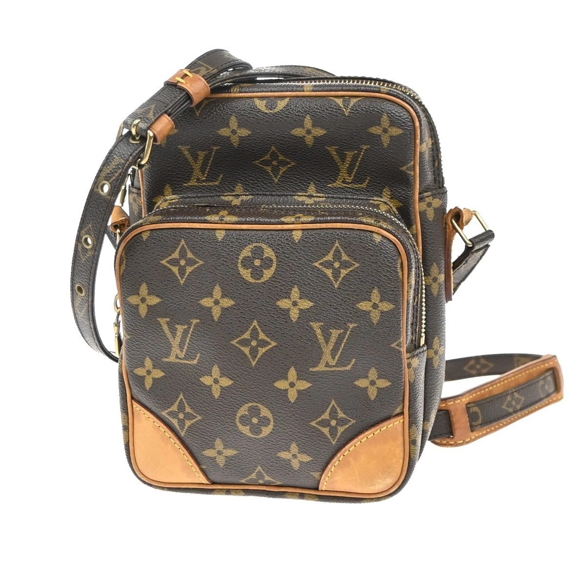 LOUIS VUITTON ルイ・ヴィトン アマゾン ショルダーバッグ  モノグラム なめし革 M45236