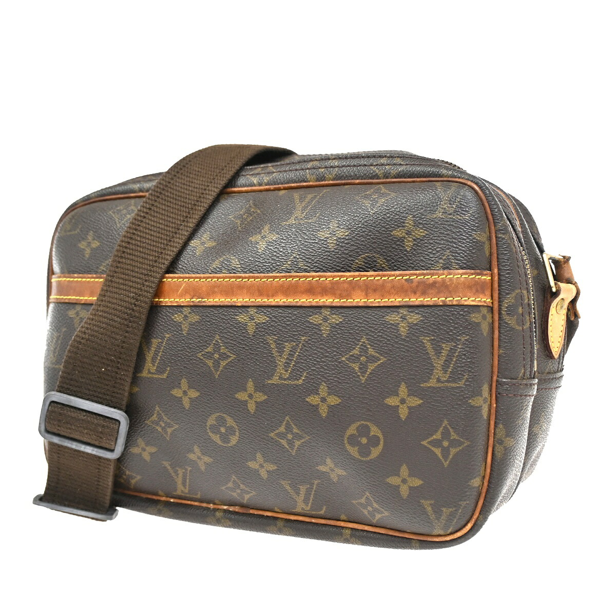 LOUIS VUITTON ルイヴィトン リポーター PM ショルダーバッグ モノグラム レザー M45254 33KC297｜ブーム