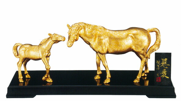 楽天市場】置物 干支□ 十二支 午（馬・うま） □村田宏作 合金製 化粧