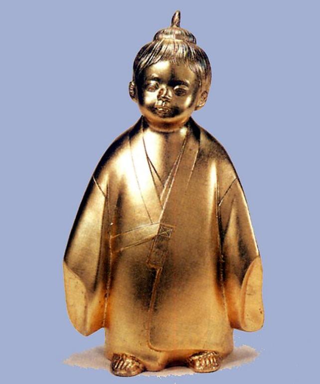 楽天市場】高岡銅器 「無我童子」 米 治 一 : 光ネット組合 楽天