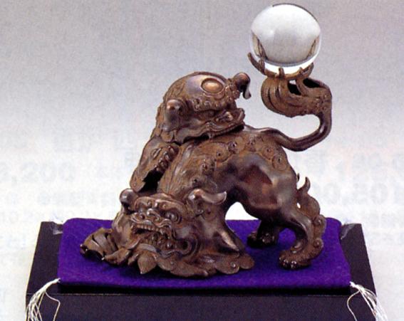 楽天市場】香炉・香立て□ 鳳寿獅子蓋香炉 □銅製 桐箱入【高岡