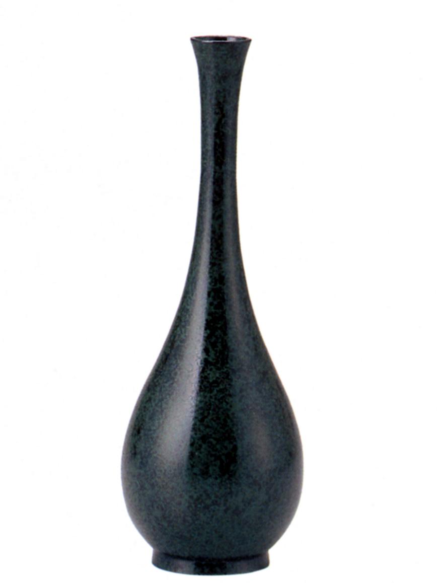 楽天市場】花瓶 螺鈿 (らでん）桜 高岡銅器 螺鈿細工 銅製花瓶縁起物