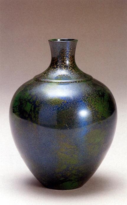 楽天市場】銅製花瓶 ぶどう - 雄峰作、高岡銅器製、鋳銅花瓶銘入り、桐