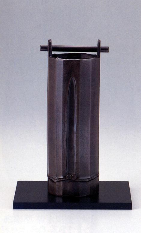 楽天市場】花器・花瓶□ 花器 幸運の壺 □木札・トチ板付□青銅