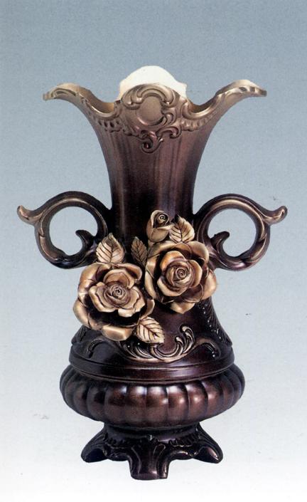 花器・花瓶■　バラの精　■合金製　化粧箱入り【高岡銅器】