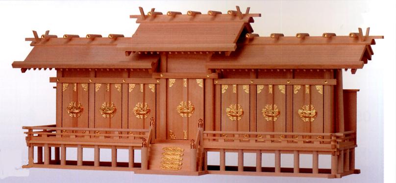 お宮 神棚 お寺さま■ 至上者七社 ■特撰お寺さま【日本製】