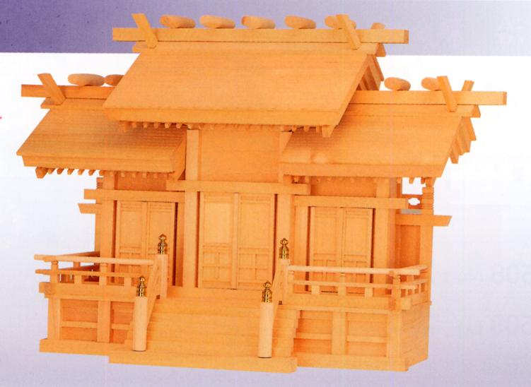お宮 神棚 お寺さま■ 白鳳三社 唐戸 ■特撰お寺さま【日本製】