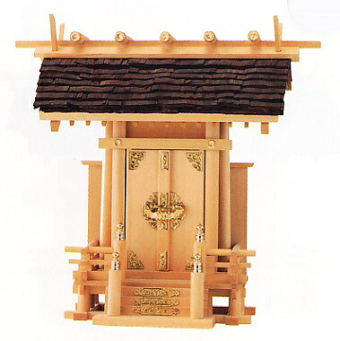お宮 神棚 お寺さま■桧皮葺至上者一社宮■尾州檜【日本製】