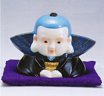 楽天市場】福助 置物 小 【おじぎ/日本製】【縁起物/陶器/記念品