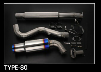 TOMEI チタニウムマフラー type-80 TOMEI POWERED EXPREME-Ti チタンマフラー TYPE-80 BRZ ZC6