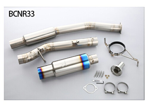 TOMEI Ti RACING チタニウムマフラー NISSAN スカイライン GT-R BCNR33 ［441009］｜ブートスポット 107,841円