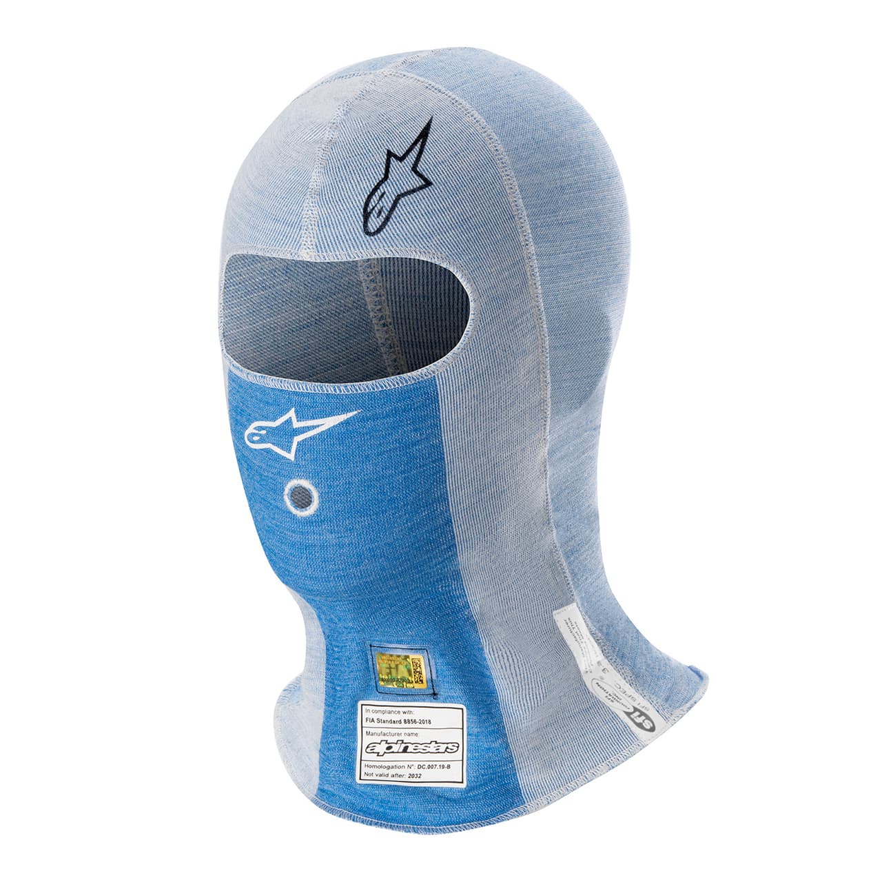 alpinestars(アルパインスターズ) アンダーウェア ZX EVO V2 BALACLAVA 27 WHITE BLUE ADD Color [FIA8856-2018公認]