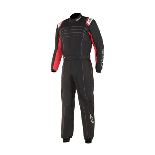 alpinestars アルパインスターズ カートスーツ KMX-9 V3 SUIT サイズ50 BLACK RED WHITE[新FIA8877-2022グレード1ホモロゲーション適合]｜ブートスポット