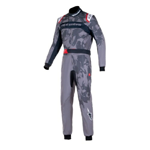 alpinestars アルパインスターズ カートスーツ KMX-9 V3 GRAPHIC 5 SUIT サイズ50 DRAK GRAY BLACK[新FIA8877-2022グレード1ホモロゲーション適合]｜ブートスポット 33,133円