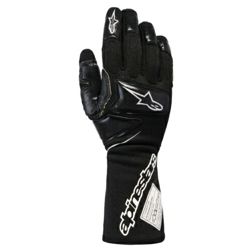 alpinestars(アルパインスターズ) ピットクルー用耐火インパクトグローブ TECH-M V2 GLOVES (XLサイズ) 12 BLACK WHITE [FIA8856-2018公認]