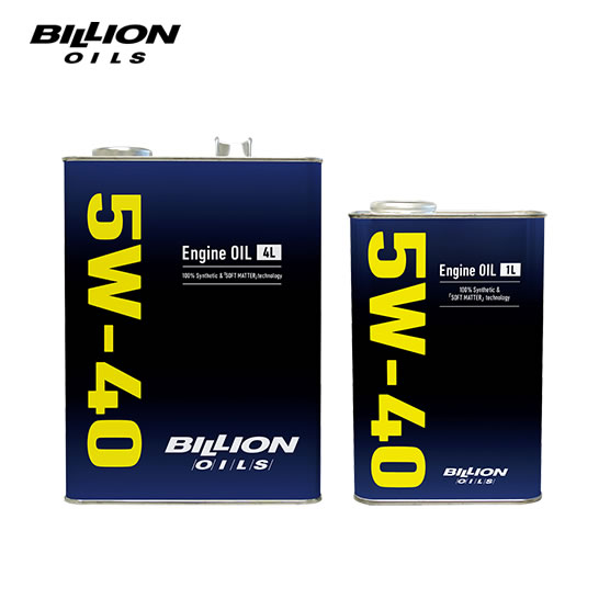 BILLION(ビリオン) エンジンオイル 5W-40 (20リットル)