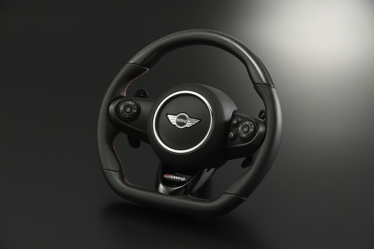GIOMIC ジオミック スポーツ・ステアリング Dシェイプ MINI CROSSOVER F60/F60LCI［32213］※要スイッチ確認