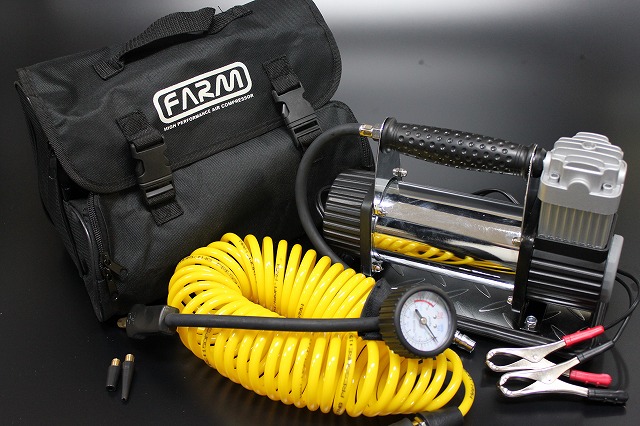 楽天市場】FARMポータブルエアーコンプレッサー ジムニー
