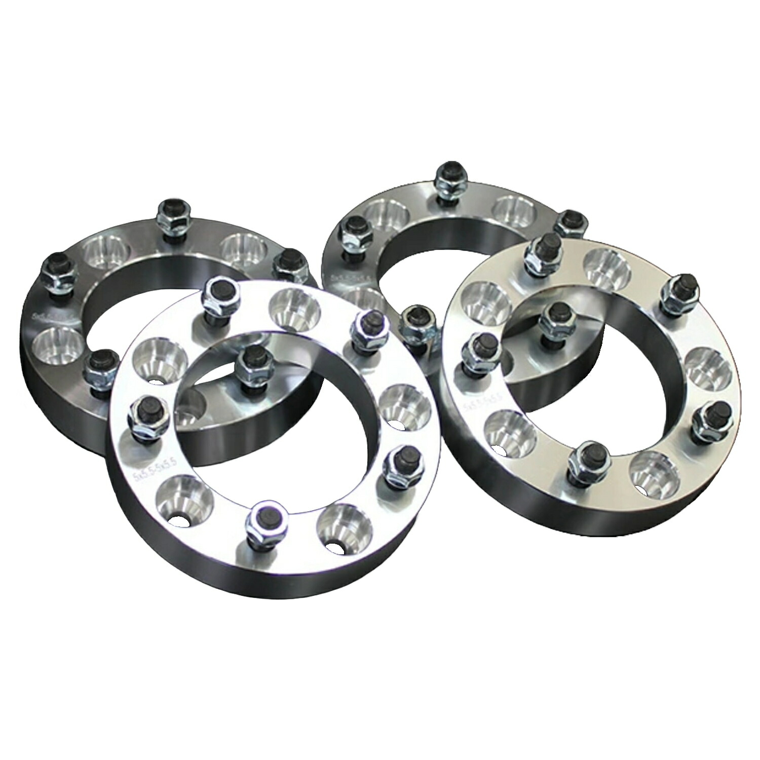 楽天市場】ワイドトレッドスペーサー 30mm 5H/139.7-P1.25 ブルー 4枚1