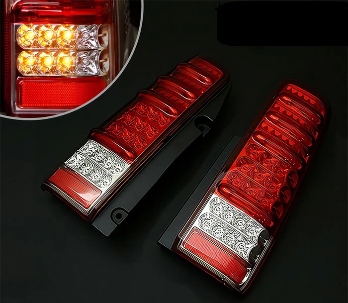 Motor Farm (モーターファーム) ジムニー JB23(H10/10～) MBRO製 流れるサンダーLEDテール レッド