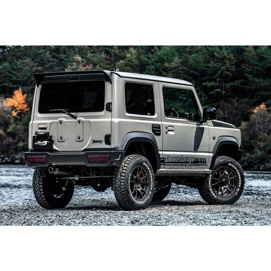 ショウワガレージ ABSリアバンパースポイラー タイプ1 塗装済み JB64 標準テール仕様 ミディアムグレー(ZVL) ［E00407］【発送先限定】｜ブートスポット