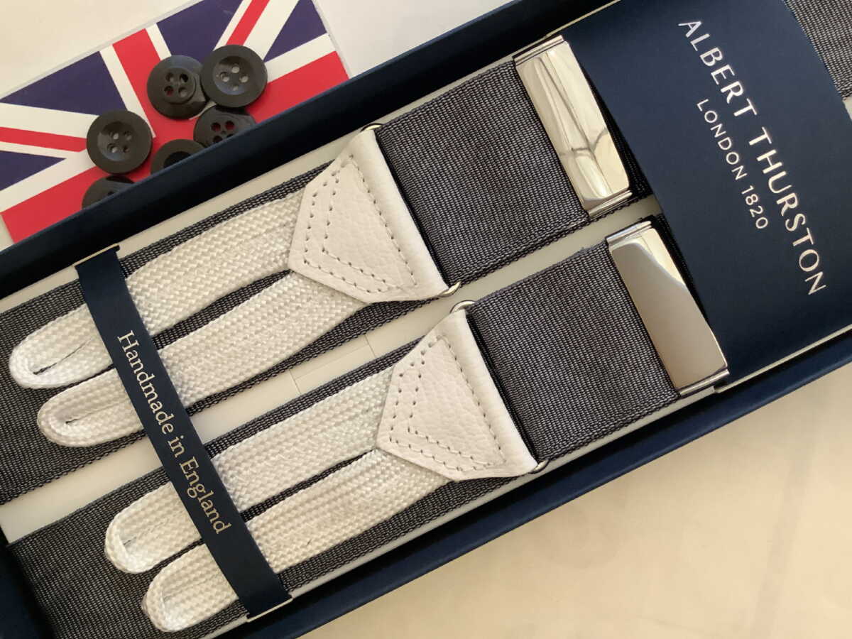 楽天市場】サスペンダー 英国製アルバートサーストン クラシック6