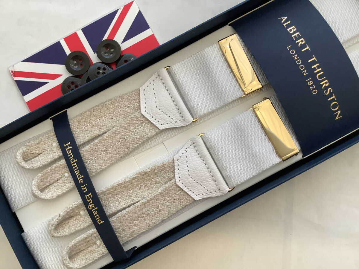 楽天市場】サスペンダー 英国製アルバートサーストン クラシック