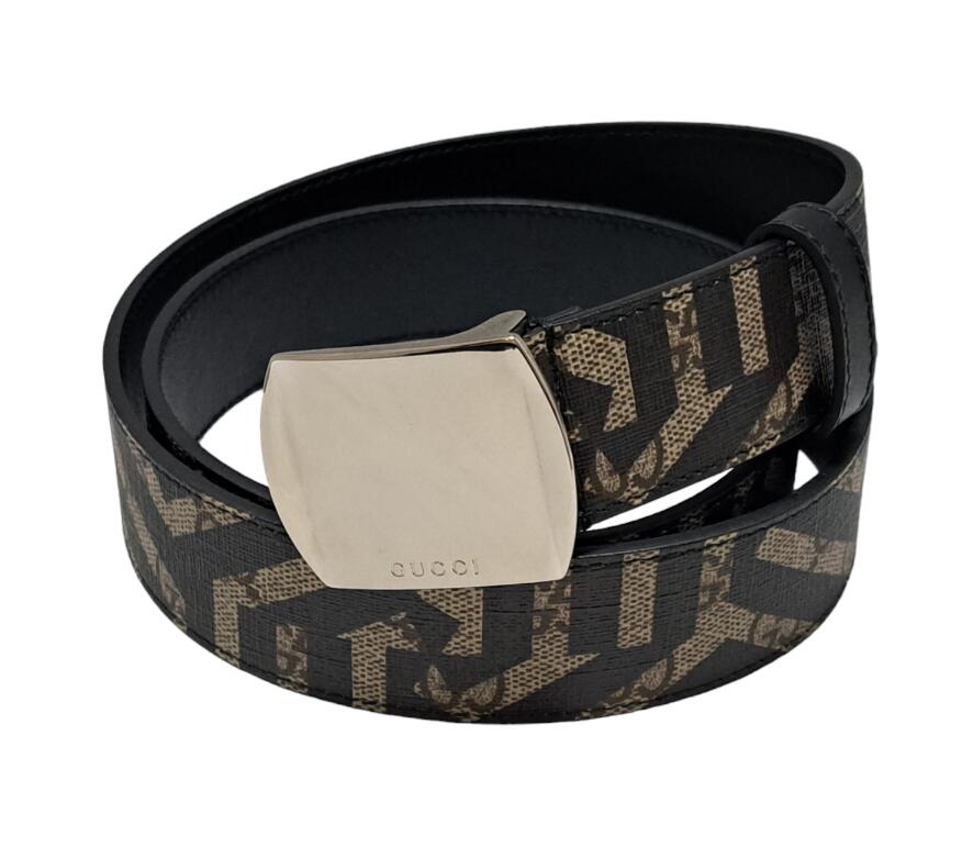 せ*い様 グッチ　インターロッキングG　バックル　ベルト　GGスプリーム　レザー 楽天市場】【新品未使用品】GUCCI グッチ GGスプリーム GG