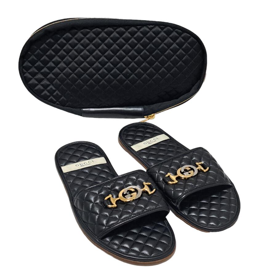 楽天市場】GUCCI グッチ 409332 エラスティックスリングバック