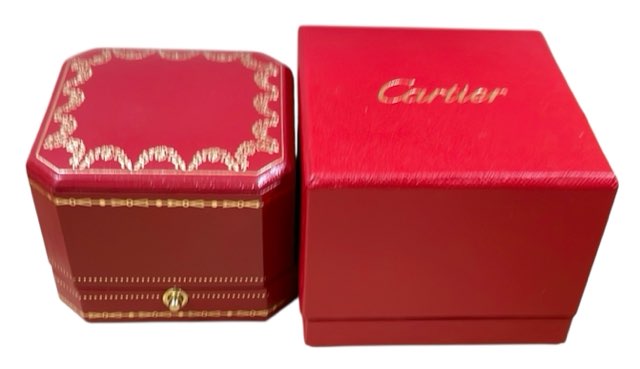 楽天市場】極美品 Cartier カルティエ ペアリング ケース 箱 黒