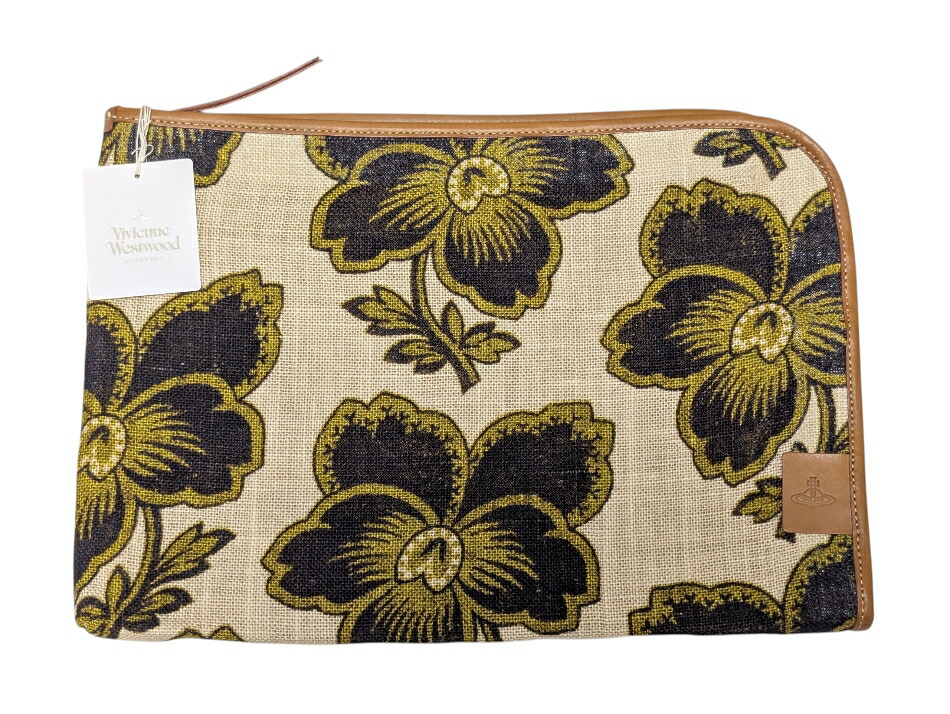 楽天市場】未使用 ヴィヴィアンウエストウッド ジャコウネコ ポーチ