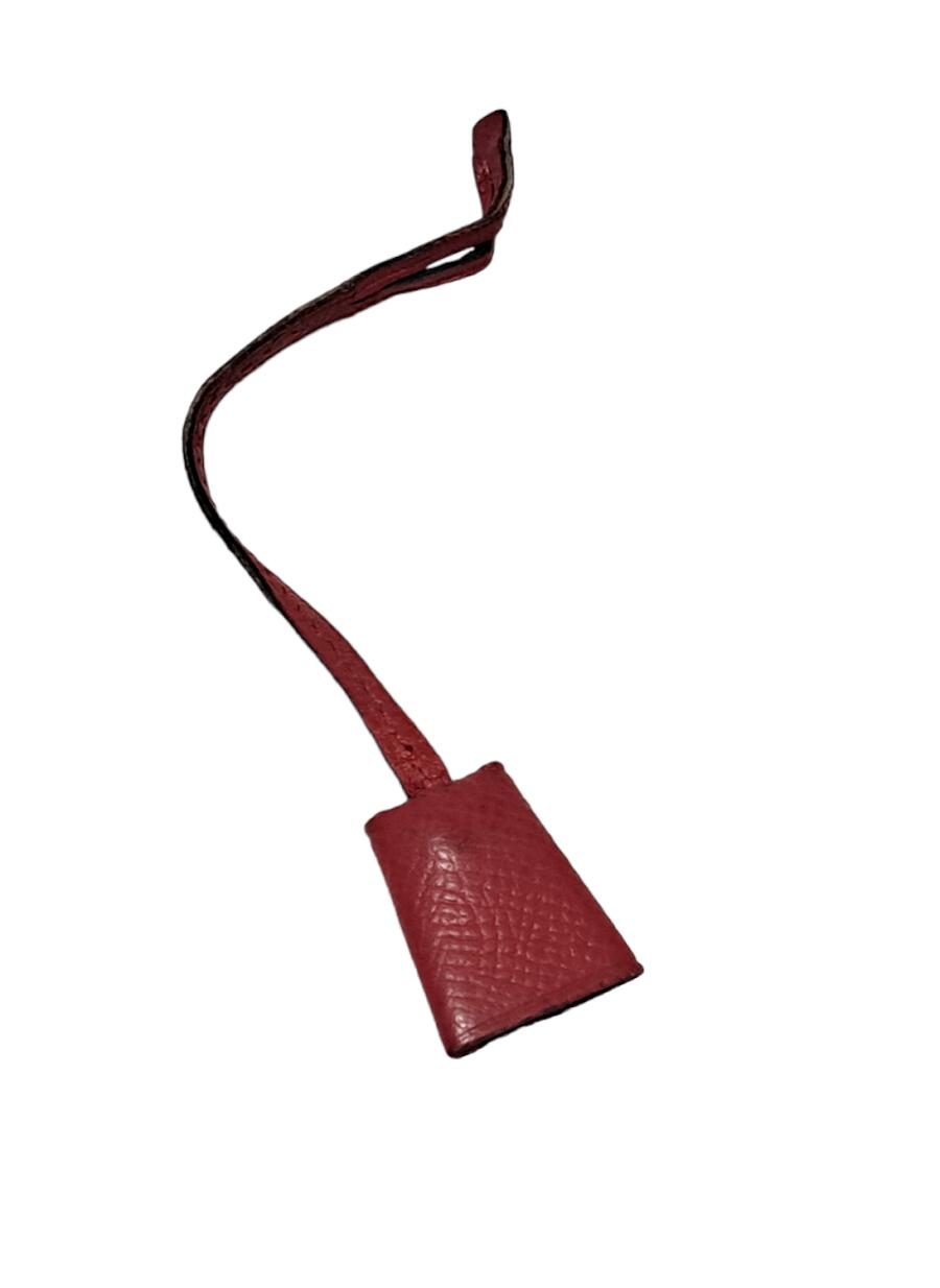 HERMESチャーム エルメス ミニクロシェットチャームキーホルダー　ドッグタグ エルメス HERMES ドッグタグ チャーム ミニクロシェット