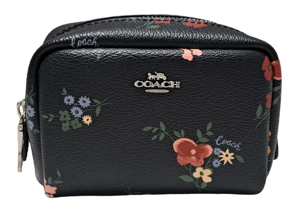未使用品！ ☆コーチ☆ コスメティックポーチ フローラル レザー 楽天市場】コーチ COACH ポーチ レザー PVC フローラル プリント 65349