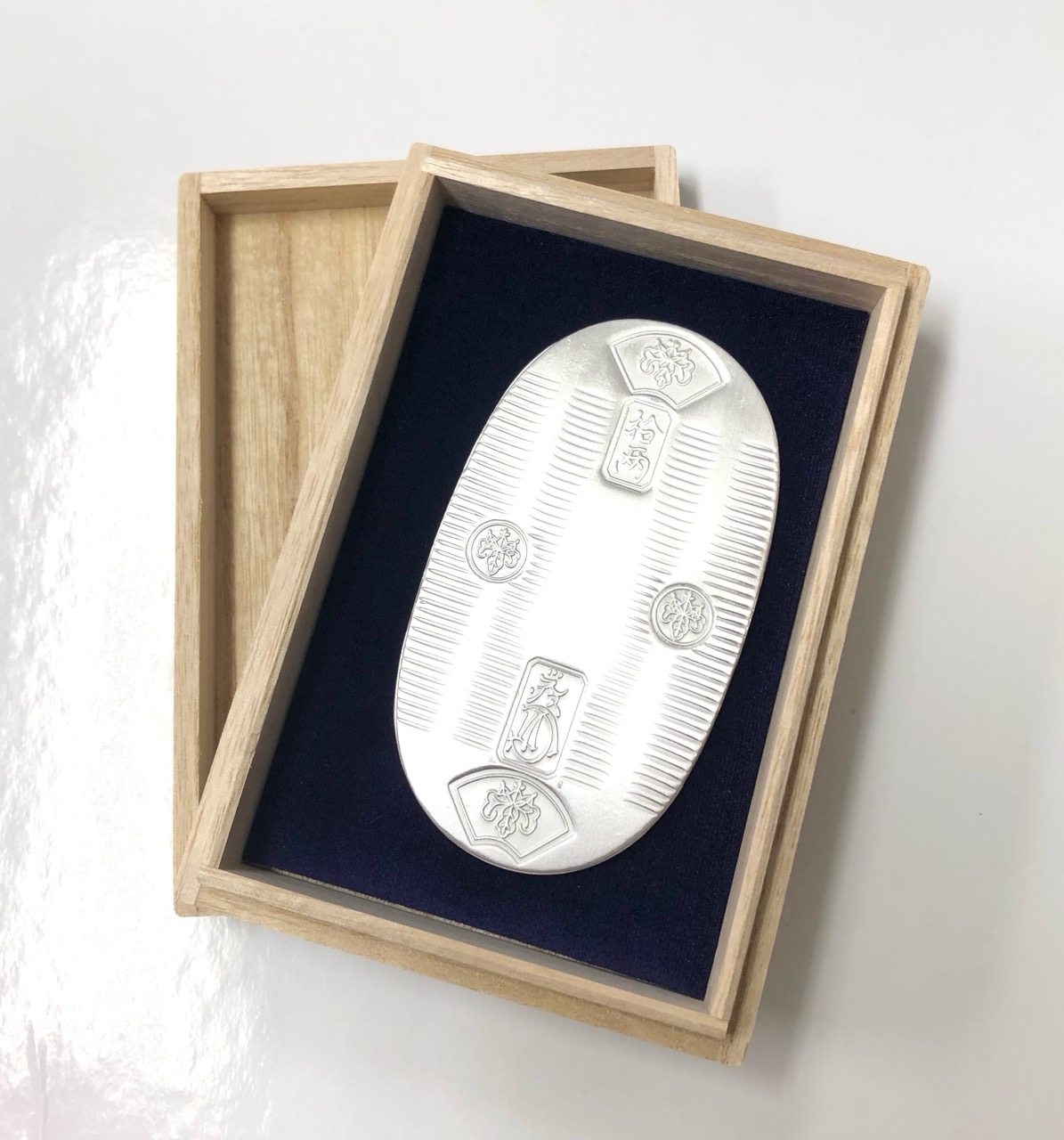 楽天市場】東海道五拾三次 純銀 Silver1000 SV1000 美術小判