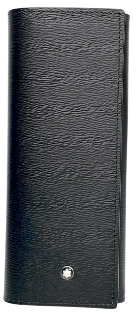 楽天市場】モンブラン MONTBLANC ペンケース 2本用 ブラック マイ