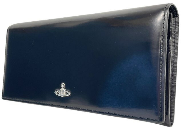 新品未使用 ヴィヴィアン 長財布 55VV311 グレー 財布 ファスナー Vivienne Westwood 未使用 ヴィヴィアンウエストウッド 長財布