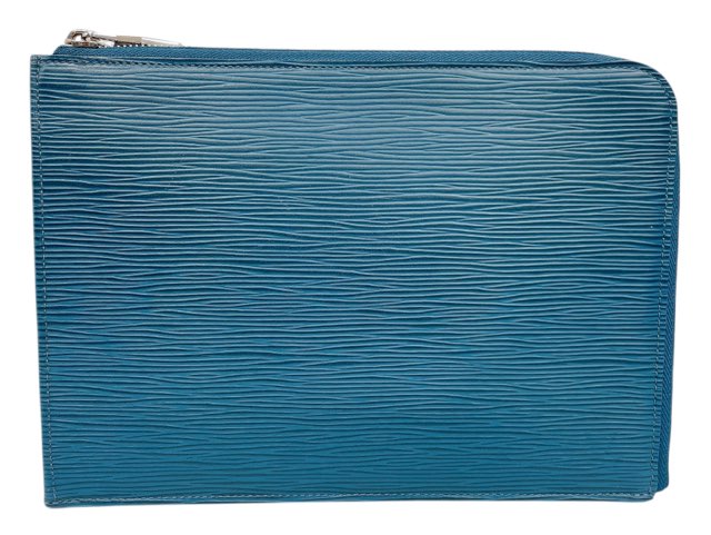 ルイヴィトン ポシェット ジュール PM エピ レザー ブルー セカンドバッグ クラッチバッグ メンズ LOUIS VUITTON ルイ・ビトン ルイ・ヴィトン ルイビトン 【中古】|ブランディール店