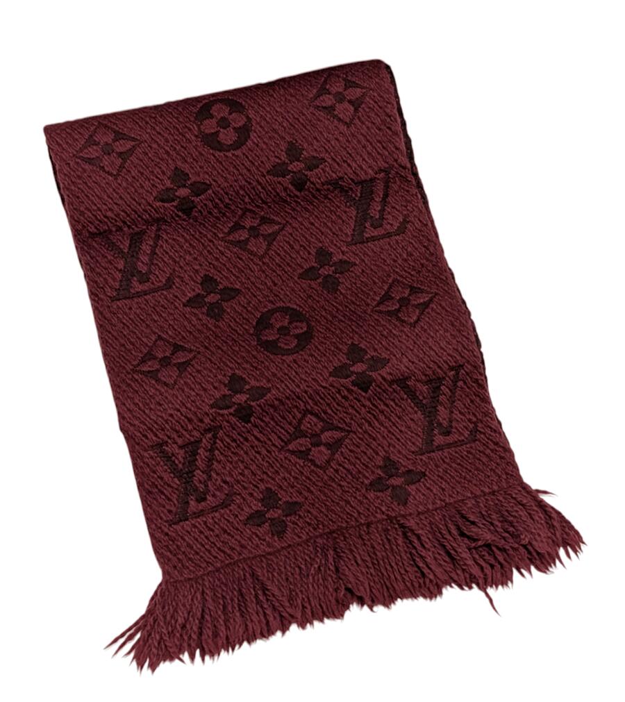 【美品】ルイヴィトン  ダミエグ ラフィット マフラー ウール ユニセックス 美品】ルイヴィトン ダミエグ ラフィット マフラー ウール ユニ